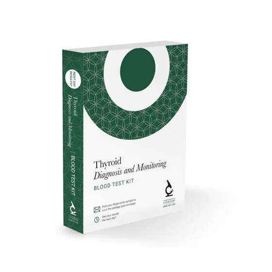 Thyroid Check — blood test kit box