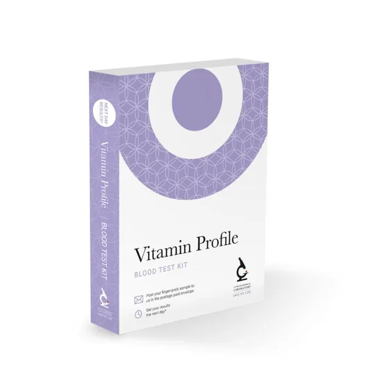 Vitamin Profile — blood test kit box